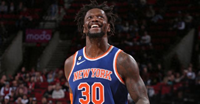 布伦森85次30+跃居队史第四，轰33分率尼克斯血洗爵士